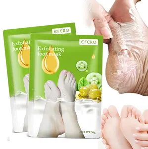 Efero Exfoliating Foot Mask Socks - Deep Peeling & Soft Feet in 7 Days | Dead Skin & Callus Removal with Fruit & Lactic Acids