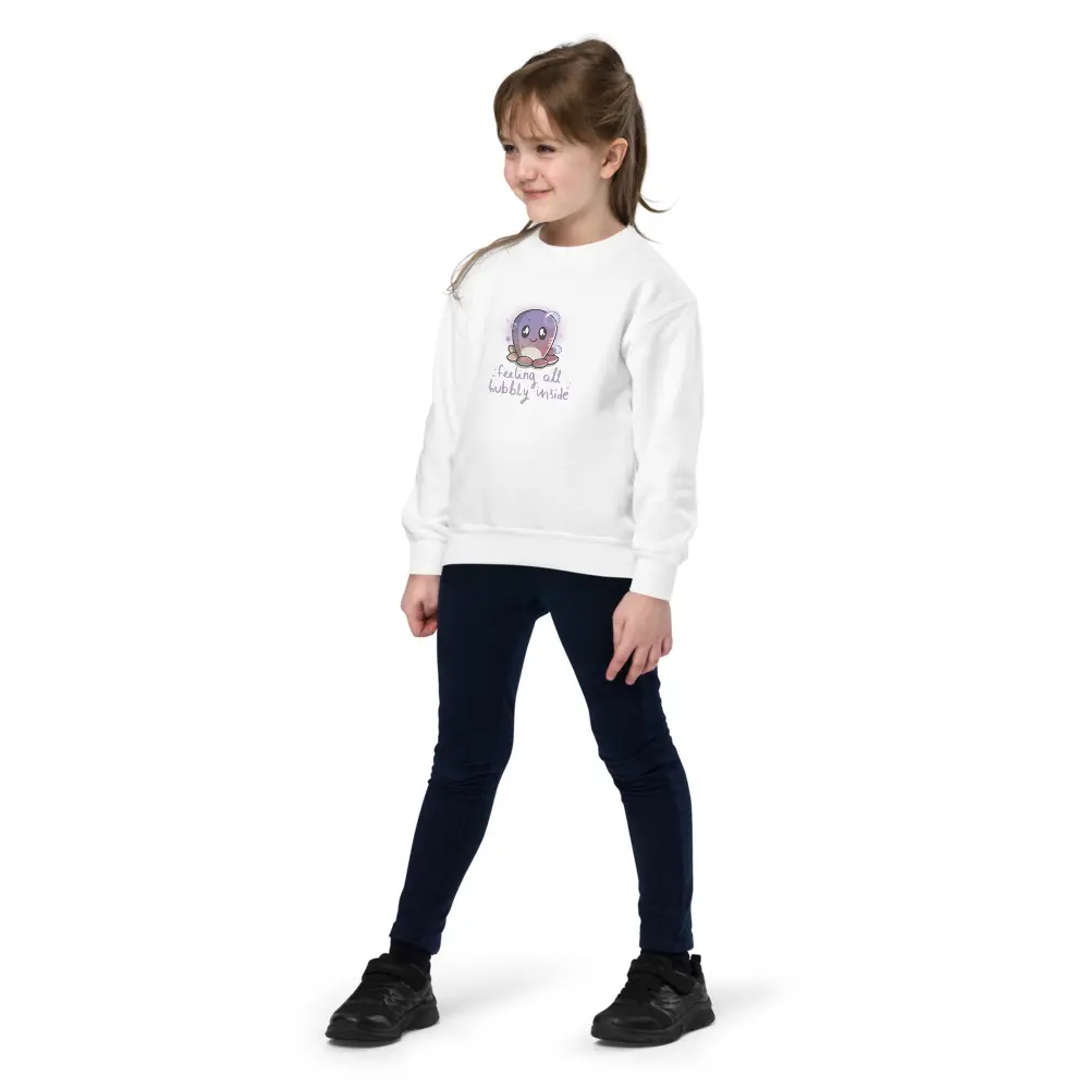 Bubbles- Feeling Bubbly Youth crewneck sweatshirt