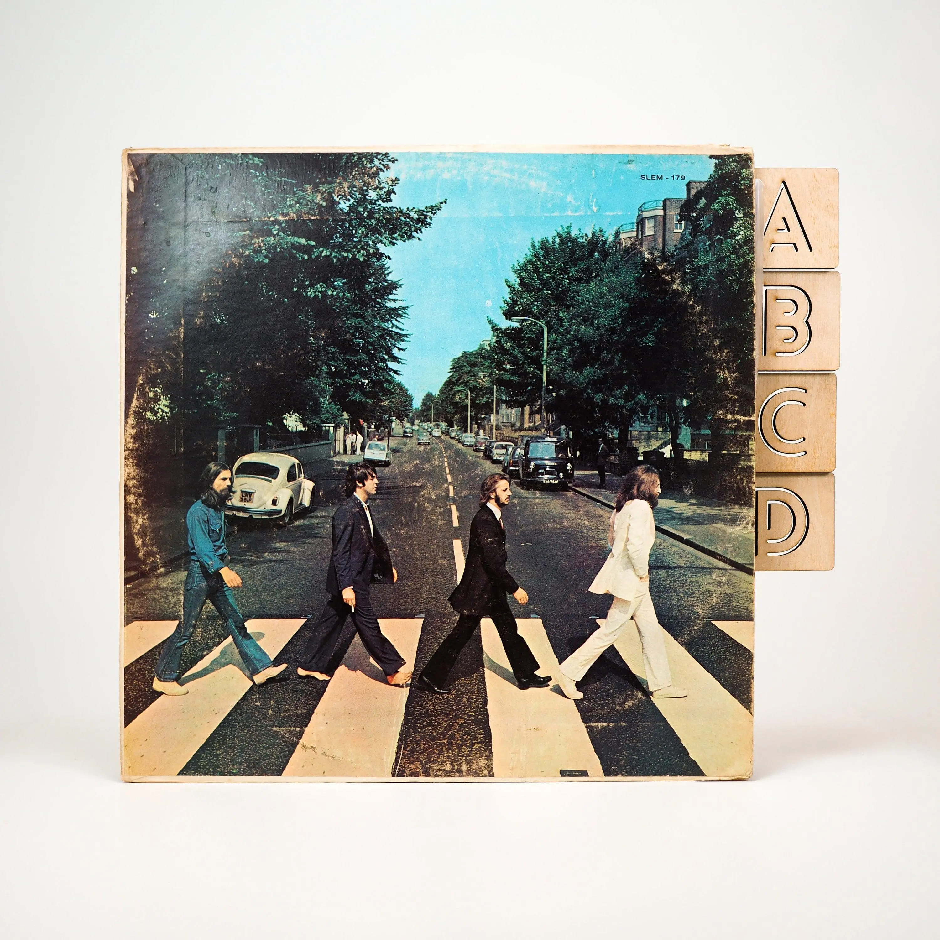 Vinyl Record Dividers - Personalized Wood Separators - Set of 26 - A to Z