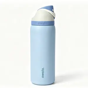 Owala 32oz Solid Light Blue Water Bottle, BPA-Free. Portable & Versatile, Ideal for Sports, Fitness, Travel, Hiking & Office
