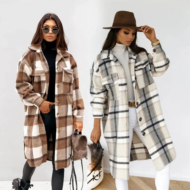 Large autumn coat