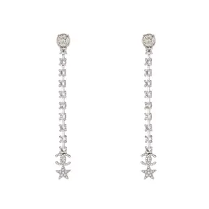 Pre-owned CHANEL 2022 Collection Crystal Tassel Pendant – 99% Condition JLP008015 Joyce