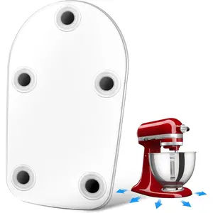 Mixer Slider Mat for  Stand Mixer 4.5-5 QT, Transparent  Appliance Sliding Tray Mixer Mover Slider Mat for Kitchen aid Ice Cream Attachment  Mixer Accessories