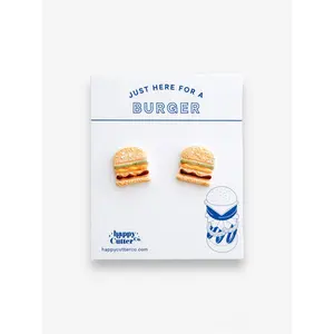 Burger Bliss Stud Earrings