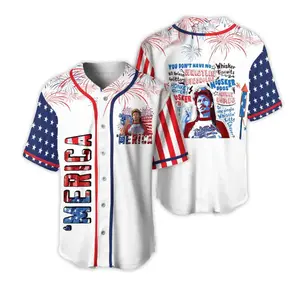 Joe Dirt 4th Of July Baseball Jersey Shirt, Funny USA Independence Day Graphic Jersey