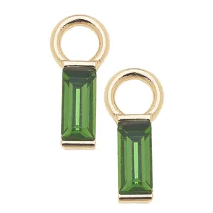 Baguette Huggie Charm (Set of 2) in Neon Green