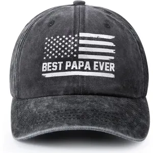 Papa Gifts, Papa Hat, Grandpa Birthday Gifts, Fathers Grandparents Gift for Grandpa, Adjustable Baseball Caps