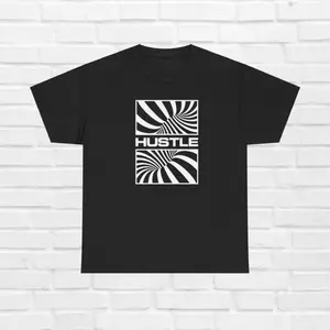 Men's urban streetwear and city lifestyle Graphic T-Shirt - Short Sleeve Crew Neck Regular Fit Casual Wear | Soft & Breathable Fabric, Durable Print, Everyday Comfort, Machine Washable, minimalist and graphic design with optical illusion patterns modern
