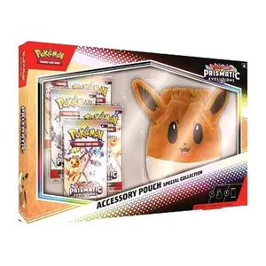 Prismatic Evolutions Eevee Accessory Pouch Special Collection Box - Pokemon TCG