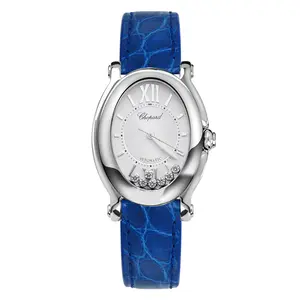 Chopard Happy Sport Ladies Watch 278602 3001 Automatic White Dial Stainless Steel 31 x 29mm WHP039441