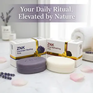 ZNK Lavender Healing Soap & ZNK Rose Refreshing Soap