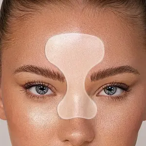 1pc Facial Trainer Patch Reusable Nose Forehead Patches, Portable Skin Care Strips for Overnight, Individual Care Beauty Accessories for Skin Maintenance