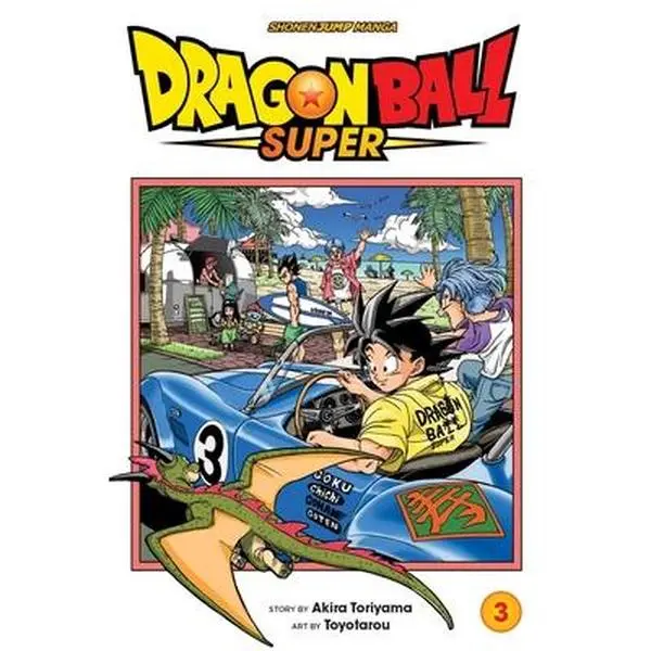 Dragon Ball Super Vol. 3 Manga - Akira Toriyama, English Trade Paperback, Future Trunks Content, Universe 6 Content, Continuation of Best-Selling Series