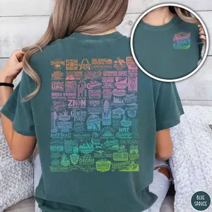 Vintage National Park Shirt Comfort Colors National Park Lovers Shirt Outdoor Lover Hiking Shirt National Park Gift for Traveler Camping Tee