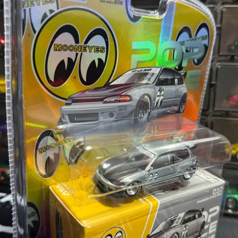 Pop Race Honda Pandem Civic EG6 Mooneyes #010 Enigma Exclusive