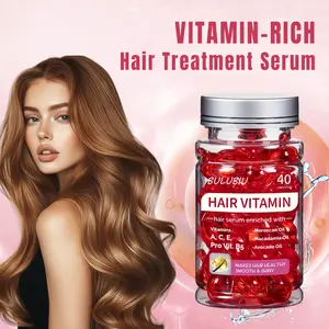 Vitamin B5 Conditioning Capsules, Moroccan Conditioner Capsules, Moisturizing Hair, 40 Capsules