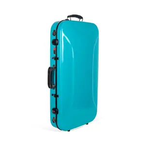 Crossrock Double Mandolins Hard Case fits Two A-A,F-F, A-F style Mandolins