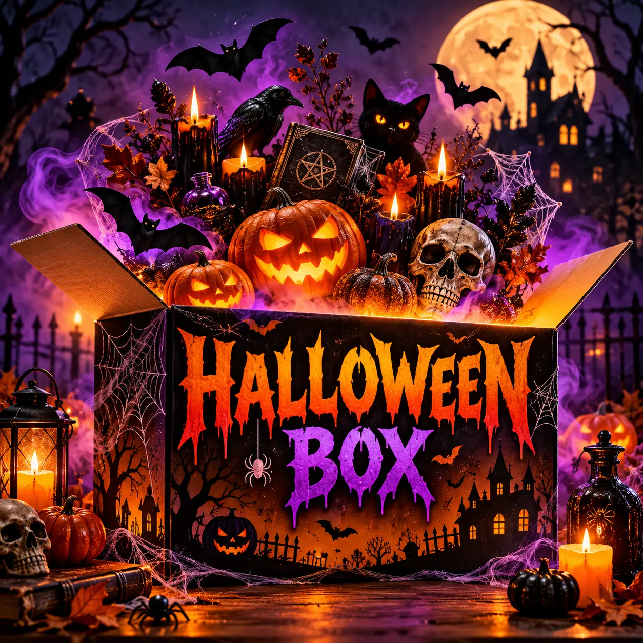 HALLOWEEN DECOR BOX
