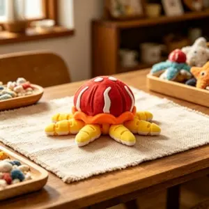 Adjustable Joint Starfish Desktop Decor, Cute 3D Printed Stress Relief Toy, Anxiety Soothing, Portable Pocket Size