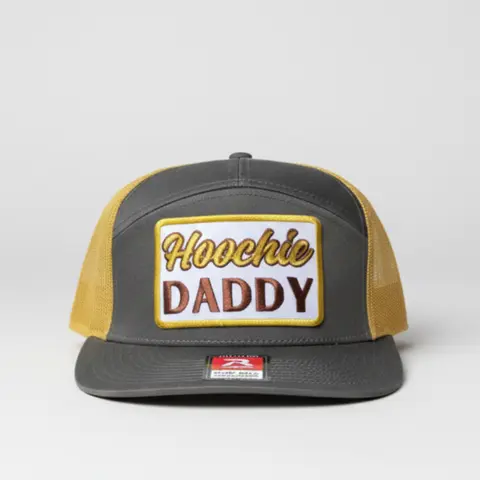 Hoochie Daddy Hat - multiple hats to choose from Flat Bill Adjustable Snapback