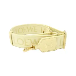 Pre-owned Loewe Canvas Small Leather Goods Jacquard Calf Strap