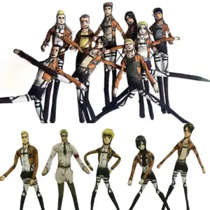 Attacks On Titan Plush Attacks On Titan Levi Ackerman Zeke Jaeger Eren Jaeger Annie Armin Arlert Erwin Smith Plush Toy Christmas