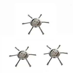 Grass Trimmer Head, 4 Counts Reusable Grass Trimmer Head, Universal Grass Trimmer Accessories, Power Tool Durable Accessories