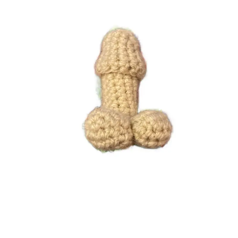 Chapdick 1.0 funny crocheted functional decor!