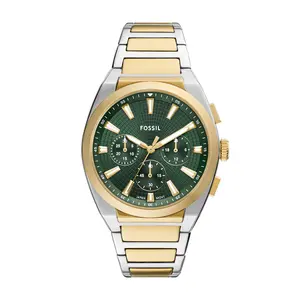 Fossil Men's Everett Chronograph, Two-Tone Stainless Steel Watch