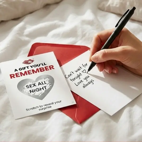 CONNECTING From My Heart Scratch-Off Card | Romantic Surprise Gift for Couples