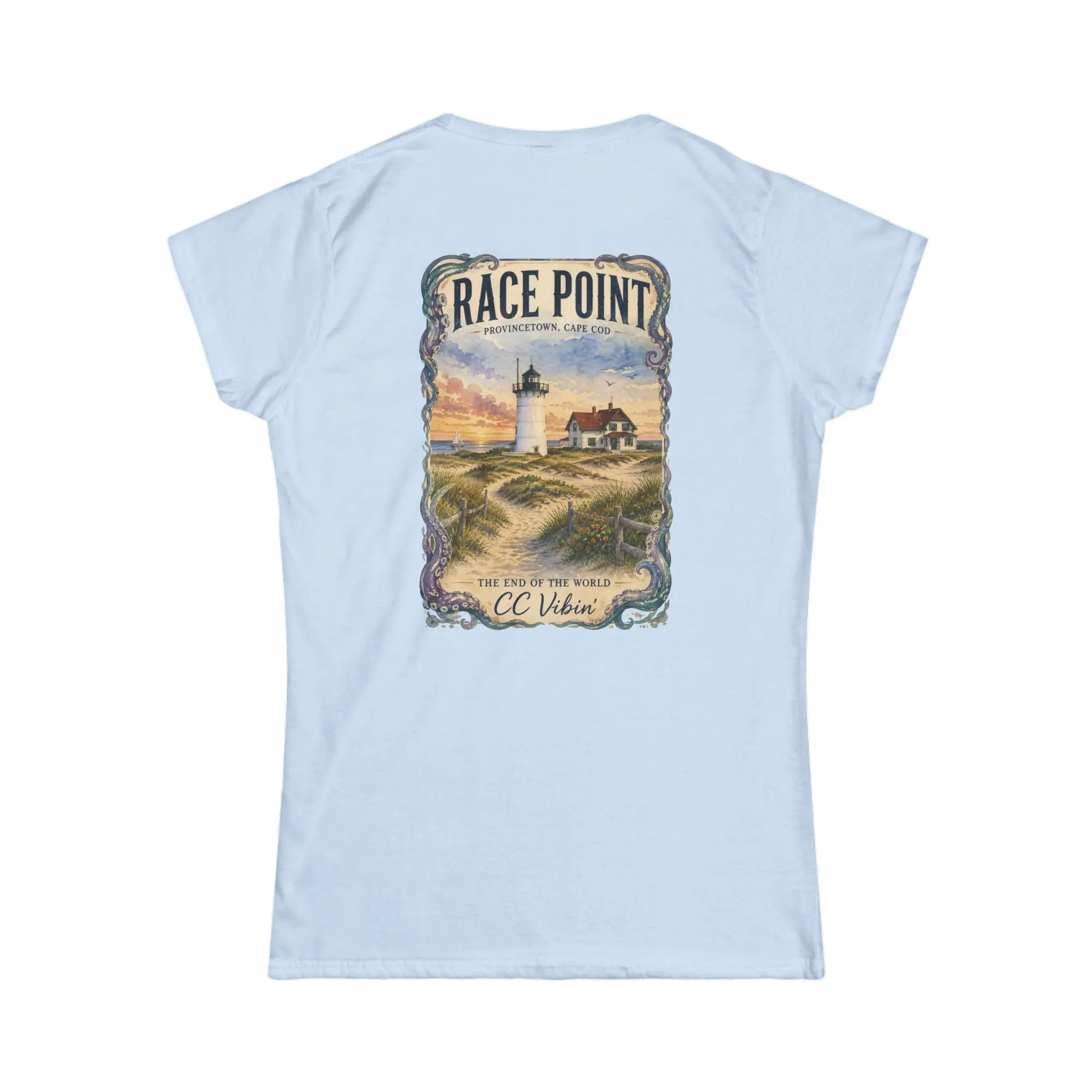 Race Point | Women's T-Shirt | Cape Cod Vibin' | Provincetown