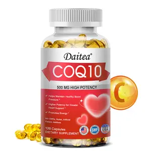 Daitea Coenzyme Q10 Health Supplement - Supports Heart Health - 120 Capsules
