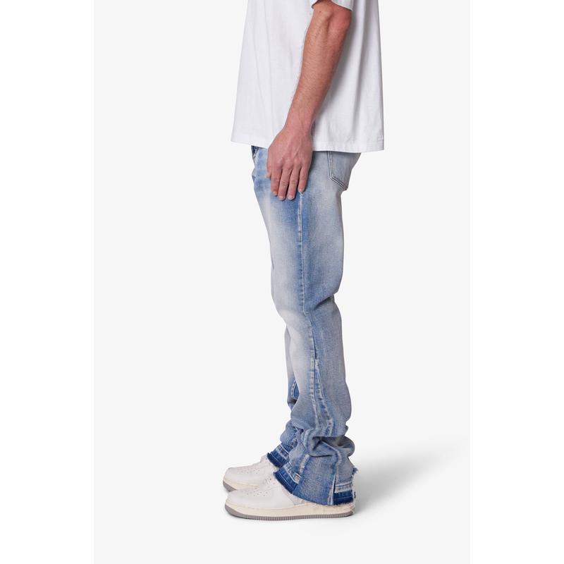 B484 Flare Denim - Blue