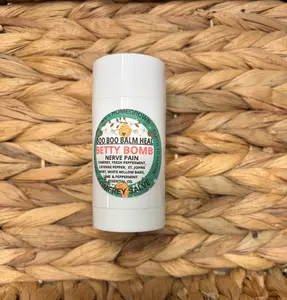 BOO BOO BALM HEAL Betty BOMB Roll-On Pain Relief Balm, Honey-Infused Natural Therapeutic Treatment for Men's Personal Care Wellness Healthcare Therapy