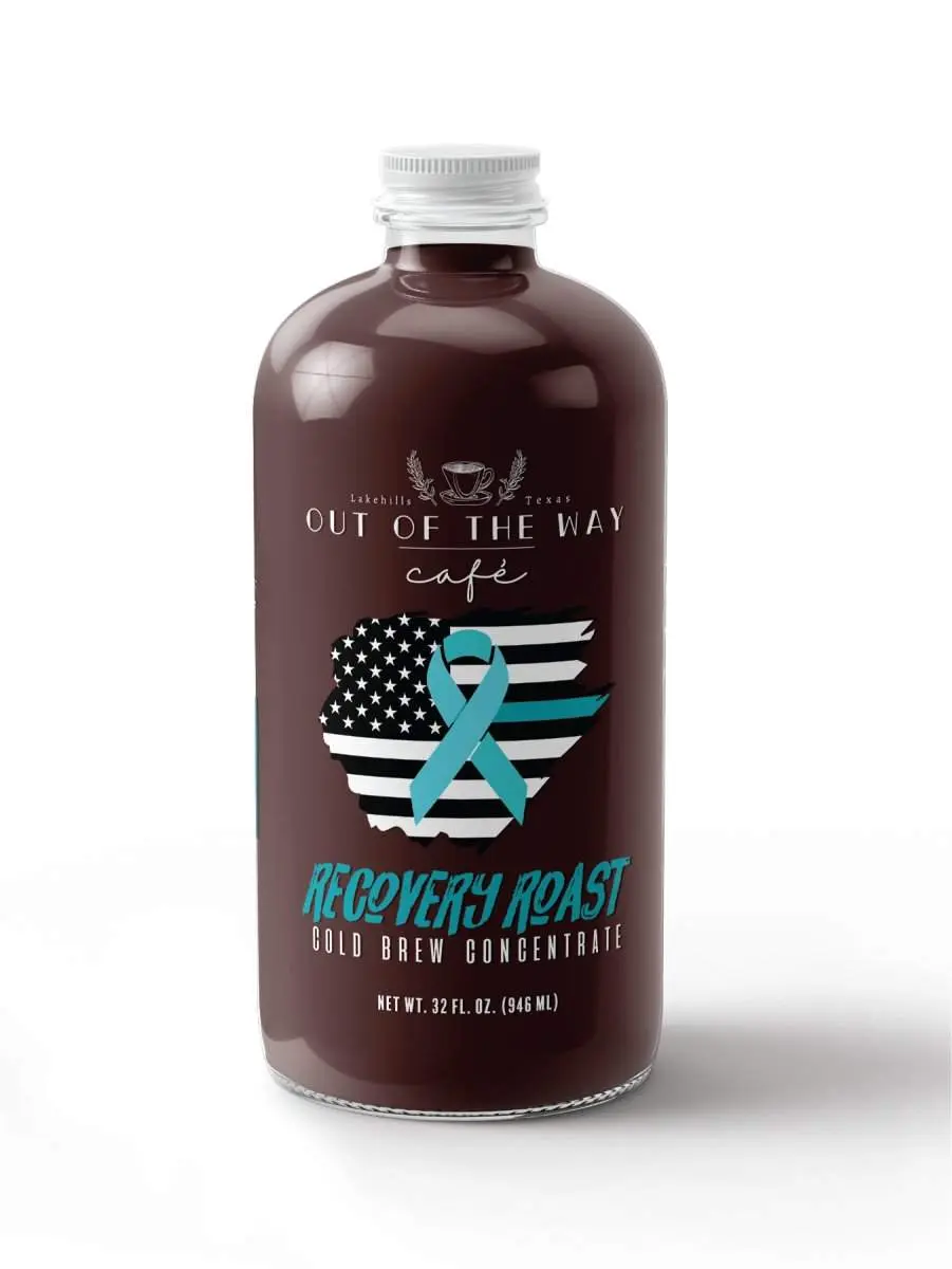 32oz. Cold Brew Concentrate - Out of The Way - Recovery Roast 32oz. Cold Brew Concentrate - Out of The Way - Recovery Roast