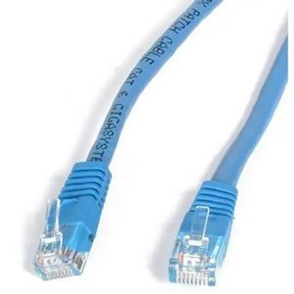 Startech Cat6 Gigabit Ready Network Patch Cable, 10ft, 1x RJ-45 Connector, Blue, C6PATCH10BL