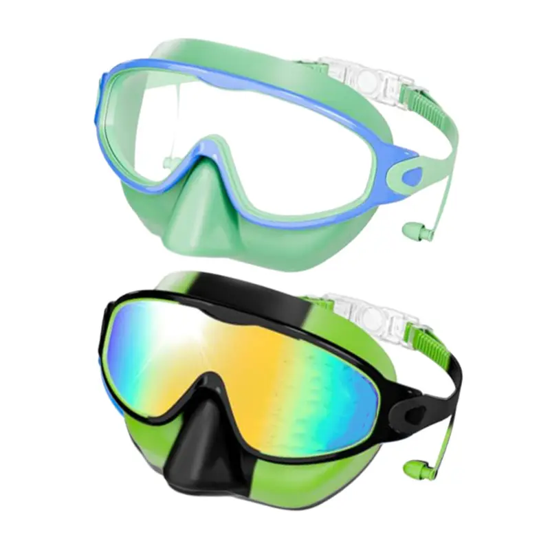 Green-blue + camouflage green (box)