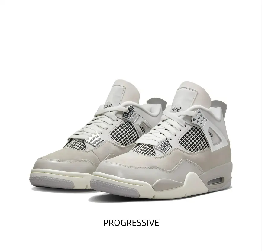 Trendy light beige mixed material high top sneakers go great with Casual Shorts, suede and leather upper keeps stylish for walks and outdoor daily activities