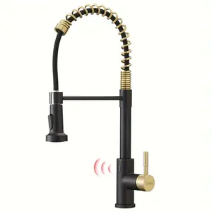 New Modern Sensor Kitchen Pull- Spray Style Faucet Kitchen Faucets