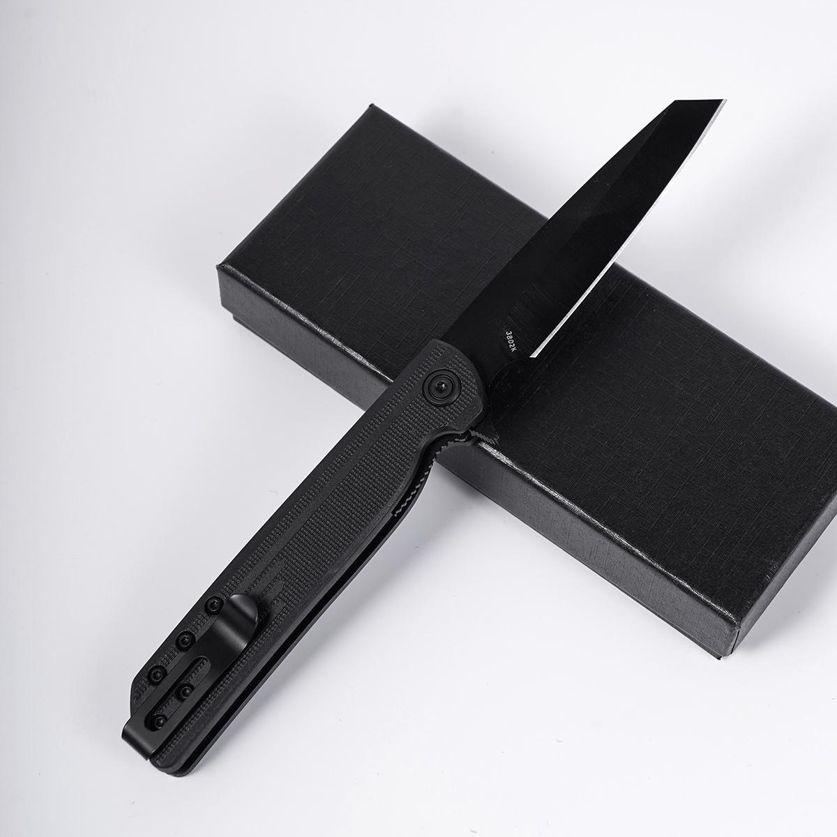 Slim EDC Folding Knife with Pocket Clip, Reliable Outdoor Gear for Camping & Bushcraft