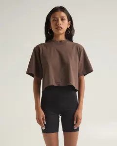 Garment Dye Crop Top Fit Everyday