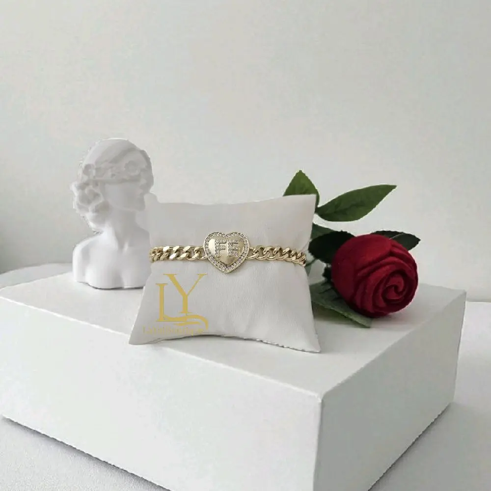 LaYaiBoutique #1956 High quality 14k gold plated bracelet Fé