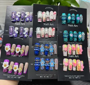 Mango(7023)gc.Sooo pretty water nails,  30$ can get 3 pairs !