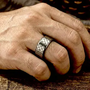 Kufiya 8mm Tungsten Band