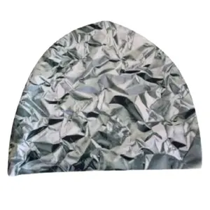 Dabbledown Tin Foil Hat Beanie - Silver, One Size-Large, Conspiracy Theory Clothing, Aliens, UFO, Silver Color