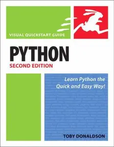 USED Book - Python: Visual QuickStart Guide (2nd Edition) by Toby Donaldson (Paperback) - english
