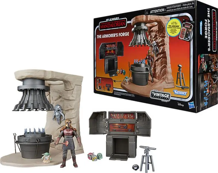 Star Wars: The Mandalorian - Vintage Collection - The Armorer’s Forge Playset  [Collectible Figurine/Statue/Bust] Action figurine/statue, Collectible