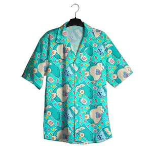 Snor Milk Tea Hawaiian Shirt, Tropical Button up Shirt, Snorlax Shirt Gifts, Aloha Summer Hawaiian Shirt