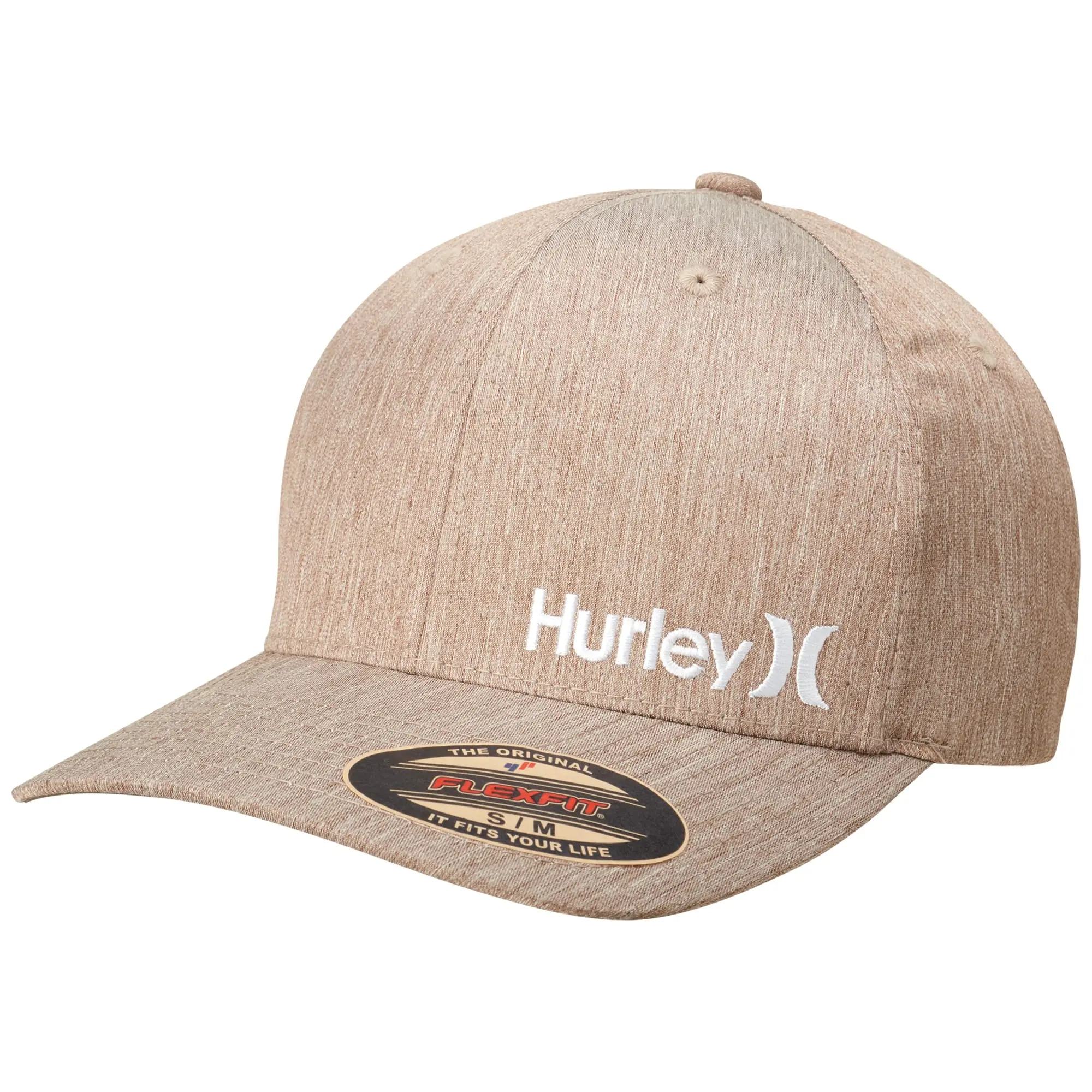 Hurley mens One & Only Corp Flexfit Perma Curve Bill Baseball Hat