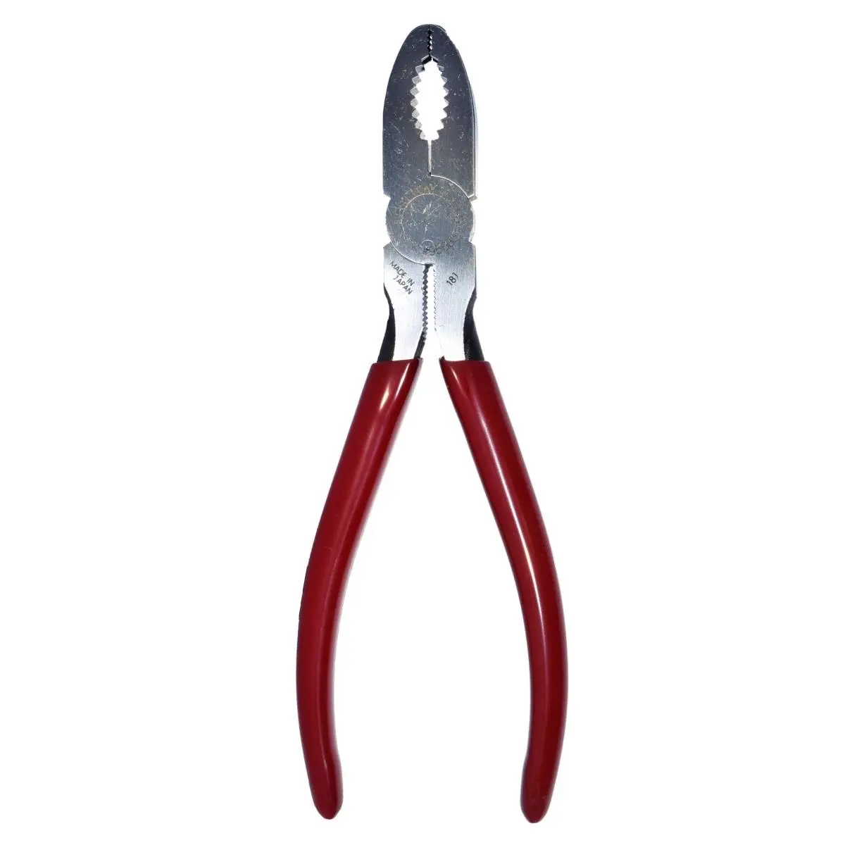 212 MAIN Steel Screw Pliers with Plastisol Grips, 150 mm, Powerful Grip for Screw Removal